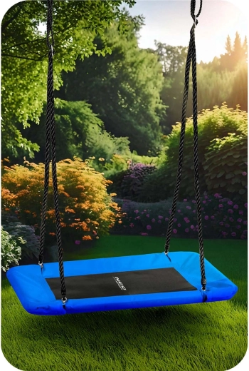 Robust steel frame with soft foam edging