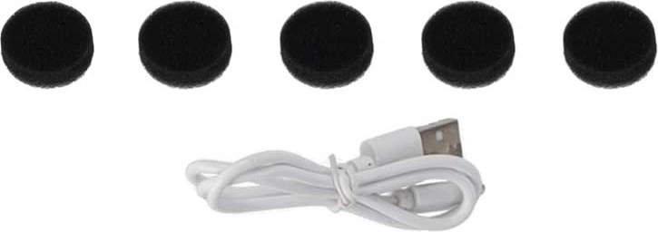 Cordless use and easy USB charging