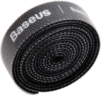 Baseus nastro nero con velcro 1m