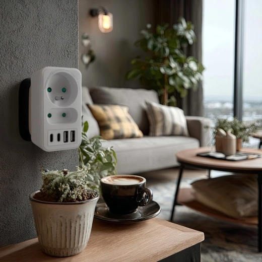 Alimentazione degli elettrodomestici e ricarica simultanea