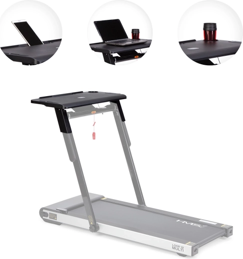 Stable work surface for laptop and tablet