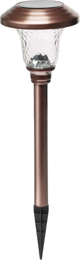 Lampade solari da giardino a picchetto 42 cm, set da 6 pz