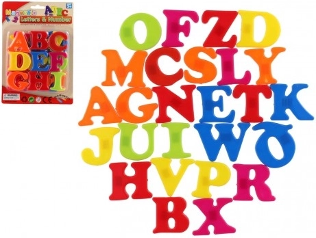 Magnetic letters for children 4 cm, colorful set
