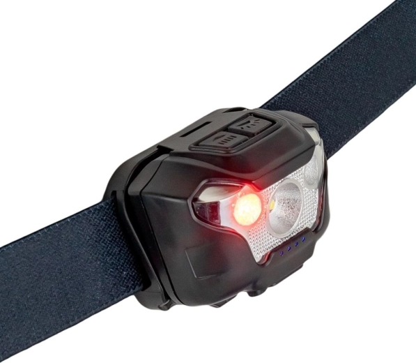 Red and green LEDs for night vision and fishing