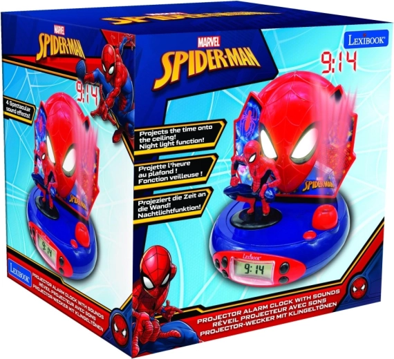 Réveil 3D avec projecteur SPIDER-MAN