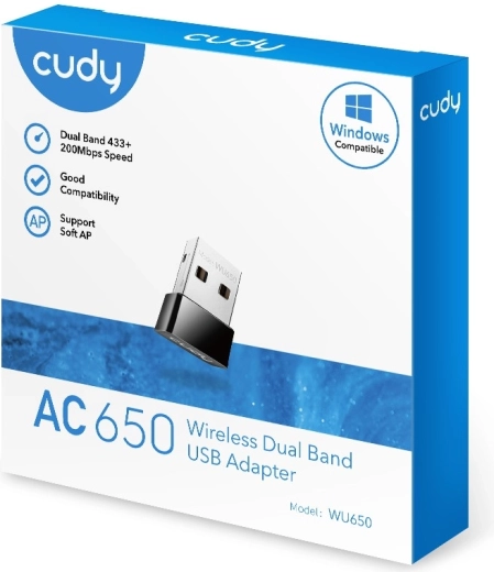 Dvoupásmová rychlost až 650 Mb/s