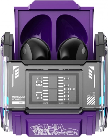 TRANSFORMERS True Wireless Earbuds – Purple