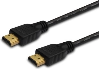 HDMI-kabel 20m med forgyldte stik, v1.4 High Speed med ethernet og 3D, SAVIO