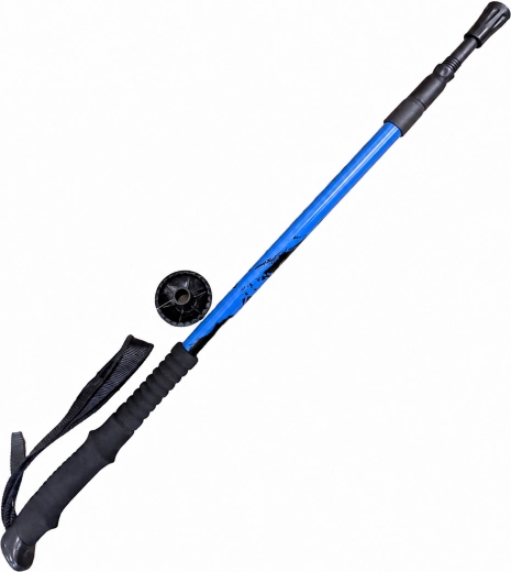 Justerbar trekkingstav til nordic walking 65–135 cm