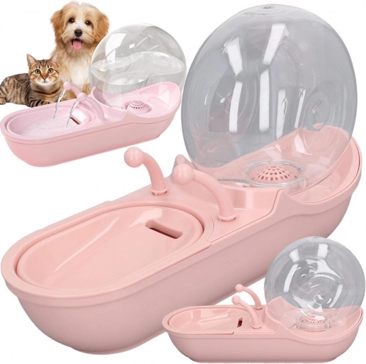Automatic fountain for cats and small dogs with filter