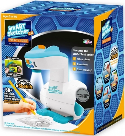 Smart Sketcher 2.0 Projektor zum Zeichnen und Lernen für Kinder