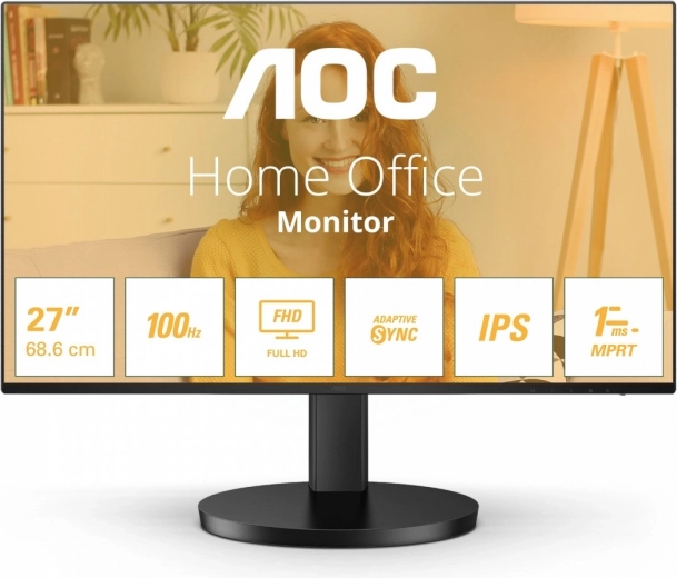 Monitor AOC 27" IPS 100 Hz con HDMI e altoparlanti