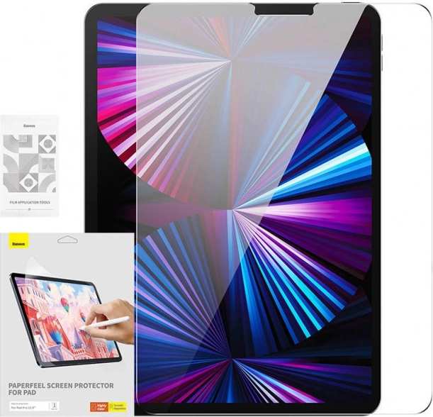 Baseus Paperfeel screen protector for iPad Pro 12.9″ (2018–2022) – Clear