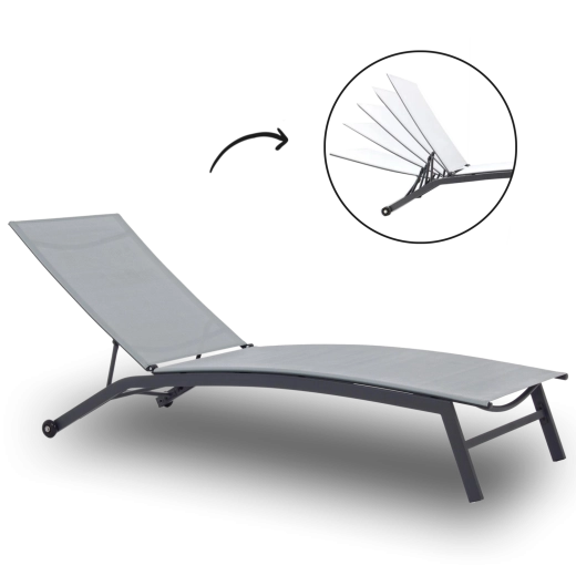 Schienale regolabile per il massimo comfort