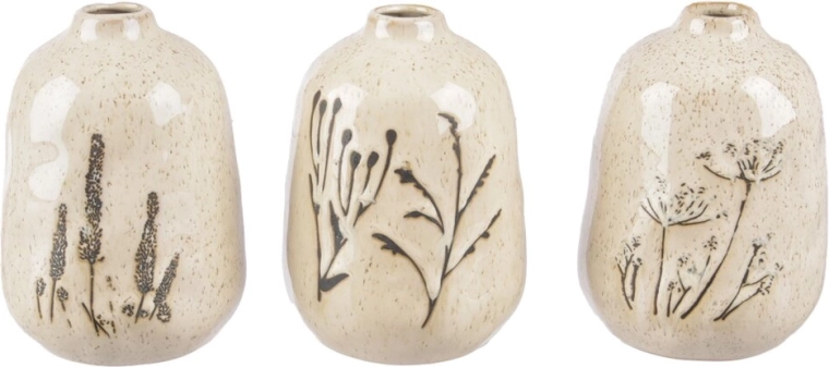 Vaso in porcellana a forma di fiore bianco (3 varianti)