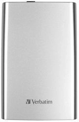 Disco rigido esterno 2,5" 1 TB USB 3.0 VERBATIM Store'n'Go argento