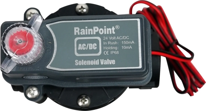 Valvola elettromagnetica per irrigazione elettronica 1" RAINPOINT 24 V AC/DC, IP68