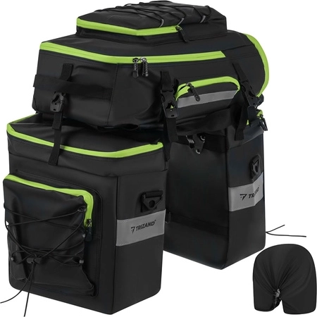 Waterproof protection and included rain cover