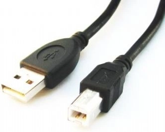 USB 2.0 A–B Cable 3 m, Black