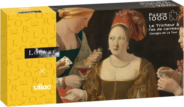 Vilac Puzzle Finto giocatore di carte 1000 pezzi