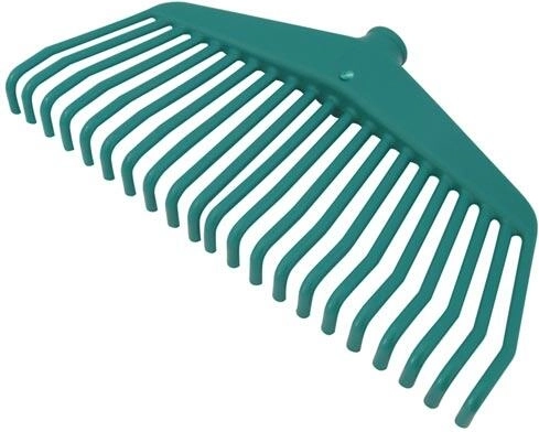 Swedish plastic rake 36 × 18.5 cm, 21 tines (without handle)