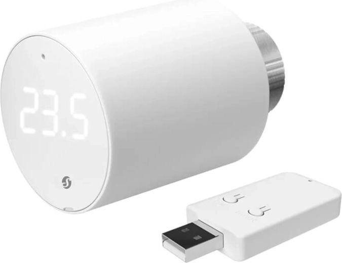 Shelly BLU TRV smart thermostatic valve with control unit