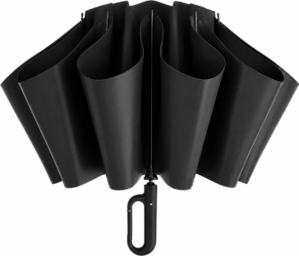 Renew Force Automatic Folding Umbrella, Black
