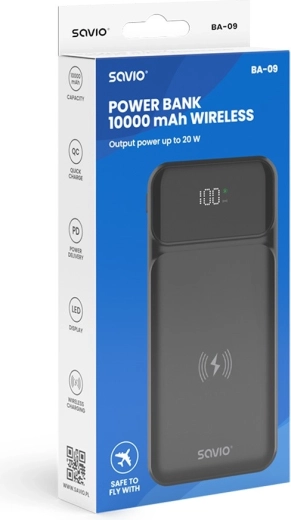 Capacité de 10 000 mAh dans un format compact