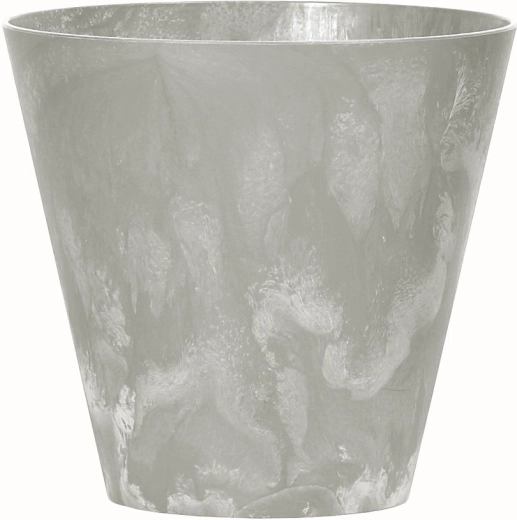 Vaso Tubus effetto cemento 40 cm grigio