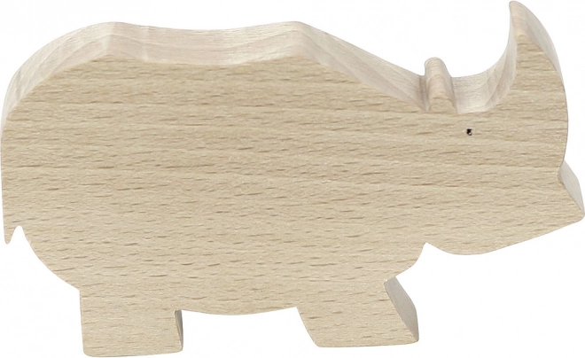 Vilac rinoceronte in legno – collezione François Pompon