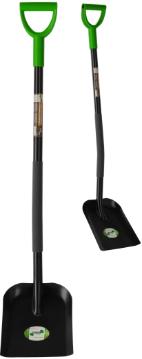 Large lame carrée pour matériaux en vrac