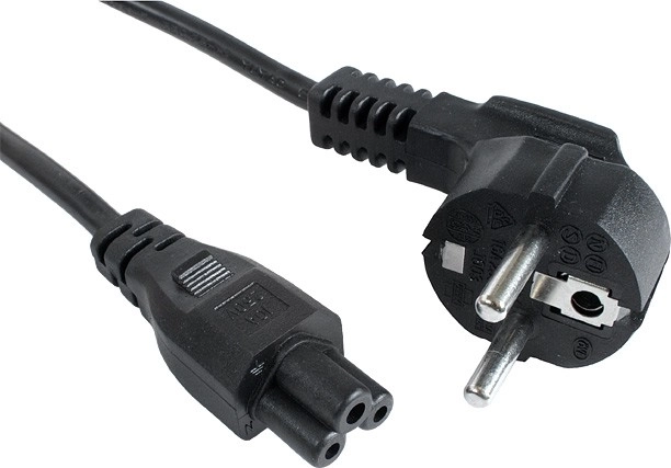 Cavo di alimentazione con connettore C5 (trifoglio) 3 m