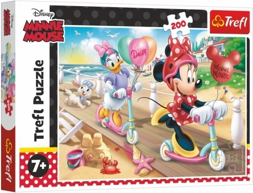 Puzzle 200 pieces Minnie on the Beach Disney Minnie