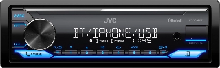 Car Radio JVC KD-X382BT with Bluetooth