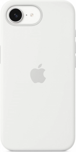 Silicone Case for iPhone 16e – White