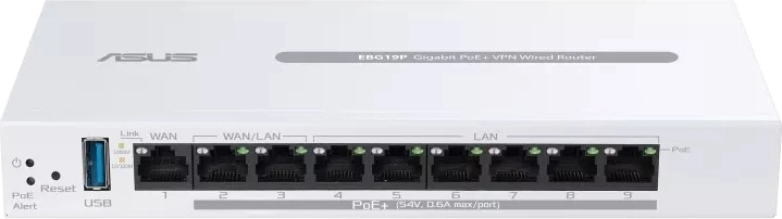 Asus ExpertWiFi EBG19P – routeur VPN 9 ports avec PoE+