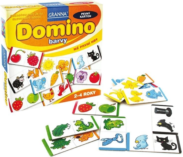 Granna domino boje – moja prva igra za djecu