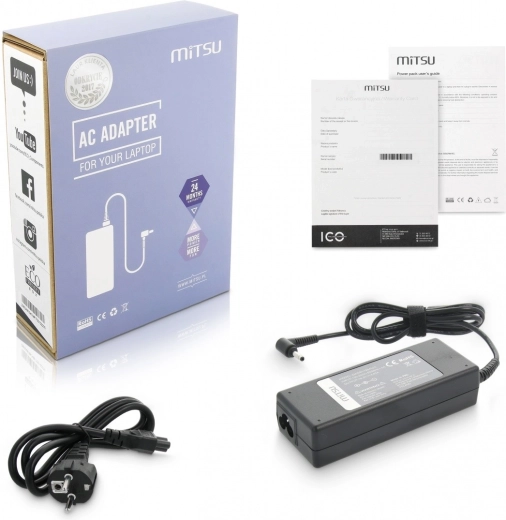 polnilec / napajalni adapter 19,5 V 4,62 A (4,0 × 1,7) – Dell 90 W