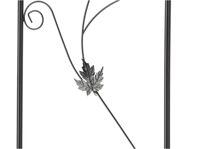 Structure métallique résistante avec revêtement par poudre