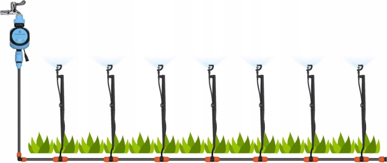 Arrosage automatique et uniforme