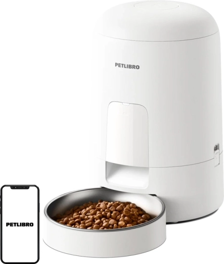 Petlibro Air distributore automatico intelligente di cibo per animali domestici, bianco