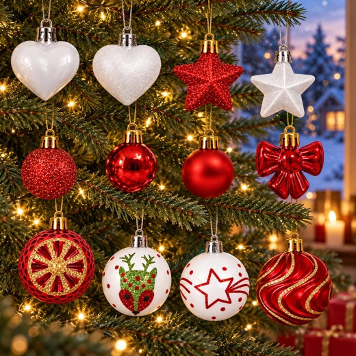 Rijke set voor een feestelijke decoratie