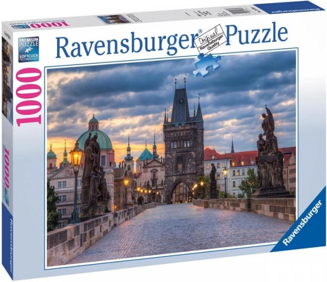 Prága: Séta a Károly-hídon puzzle 1000 darab