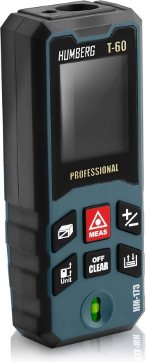 Accurate measurements up to 65 m with a large display