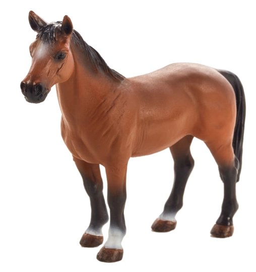 Cavallo trakenese - figurina realistica