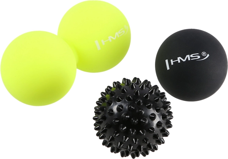 HMS set di palline da massaggio lacrosse ball BLS01