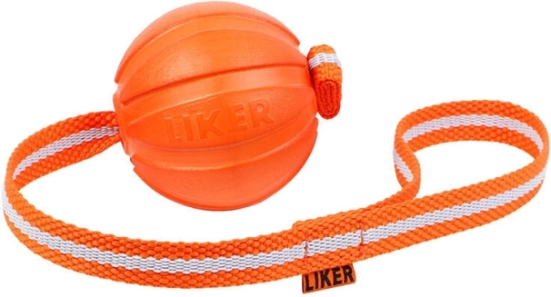 Waudog Liker Line 7 ball on a string for puppies and small dogs