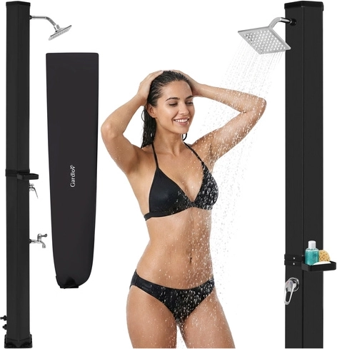 Réglage de température à levier et robinet auxiliaire