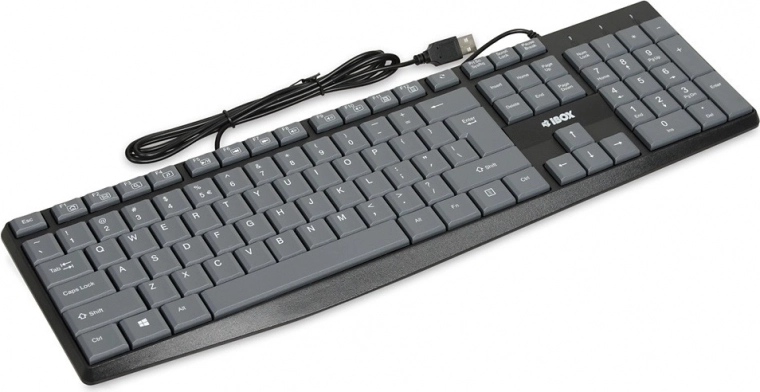 Klávesnica USB iBOX Eris Sivá