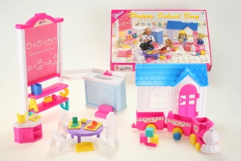 Glorie kleuterschool – speelset voor poppen